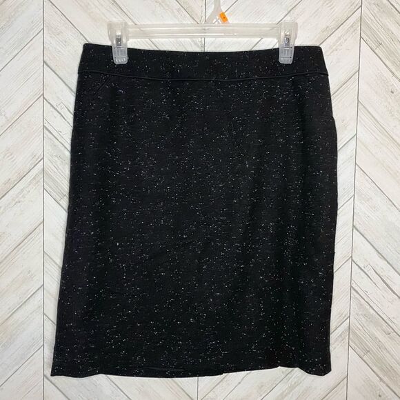 Halogen black speckle pencil skirt - Picture 2 of 10